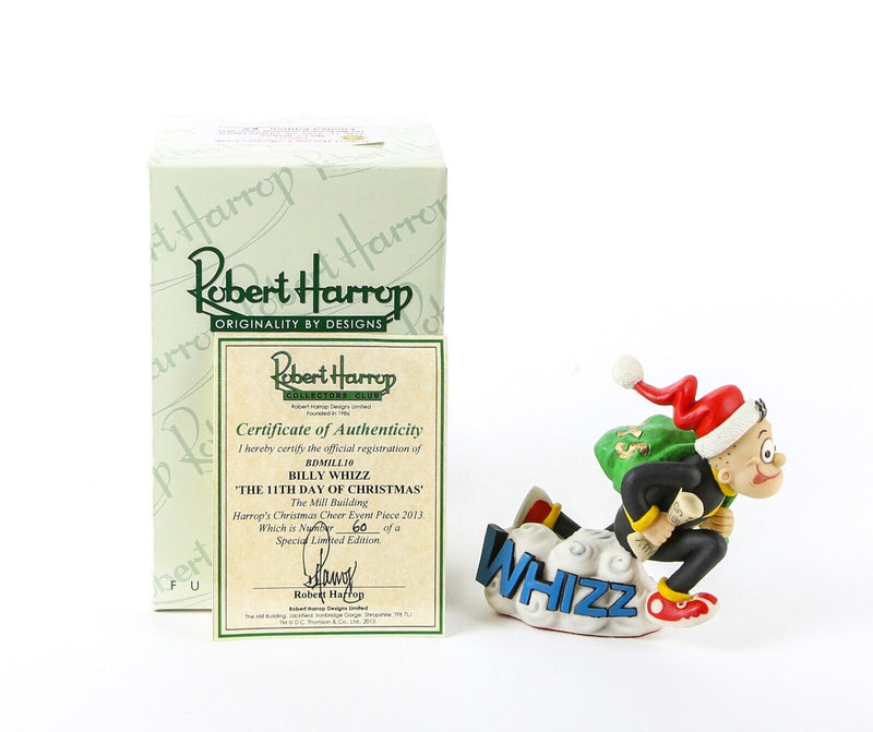 ROBERT HARROP 'BILLY WHIZZ, 11th DAY OF XMAS' LIMITED EDITION BEANO DANDY BDMILL10