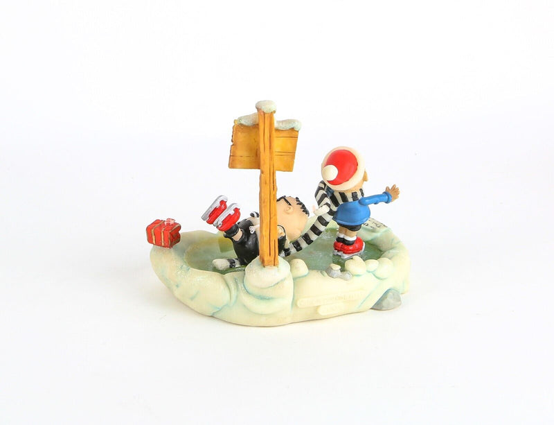 ROBERT HARROP 'SPOTTY & ERBERT, THIRD DAY OF XMAS' BEANO DANDY FIGURE BDCS04 BOXED