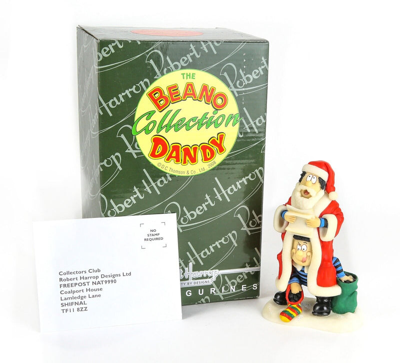 ROBERT HARROP 'TOOTS & SYDNEY, SIXTH DAY OF XMAS' BEANO DANDY FIGURE BDCS08, BOXED