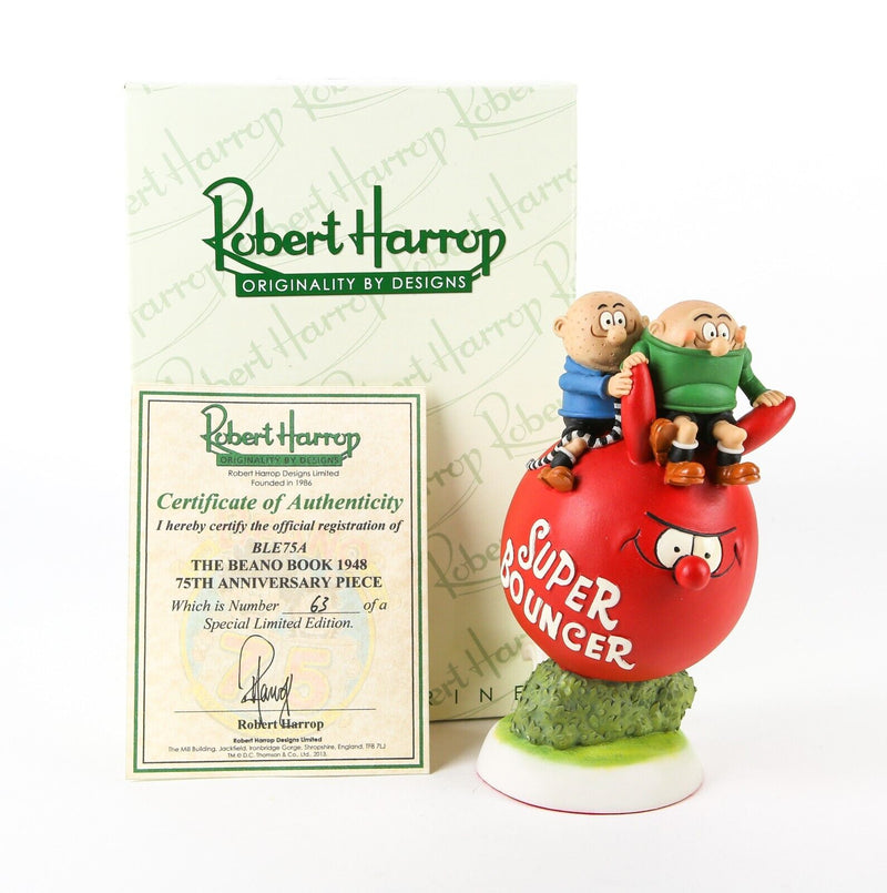 ROBERT HARROP 'BEANO BOOK 1978, 75th ANNIVERSARY' LIMITED EDITION SUPER BOUNCER BLE75A