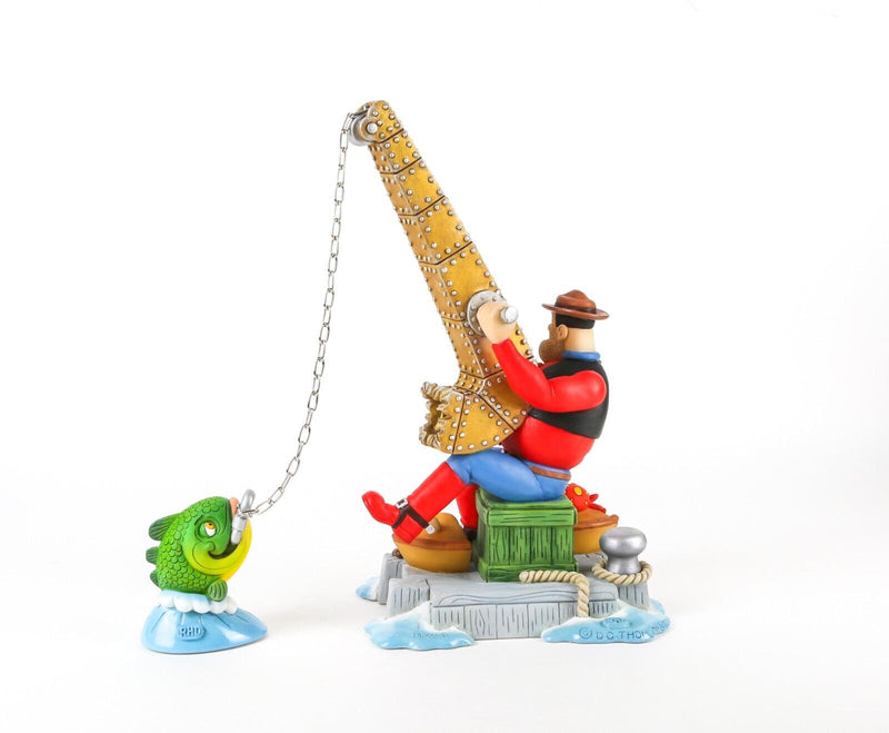 ROBERT HARROP 'DESPERATE DAN, GONE FISHING' BEANO DANDY COLLECTION FIGURE BDS14