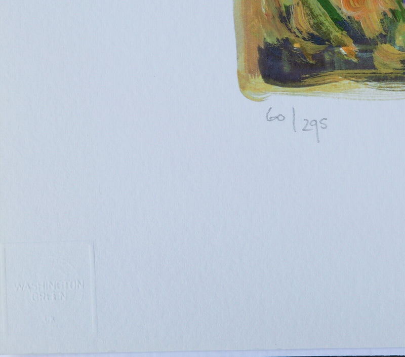 BOB DYLAN 'SUNDAY AFTERNOON' LIMITED EDITION DRAWN BLANK SERIES PRINT 2016, SIGN